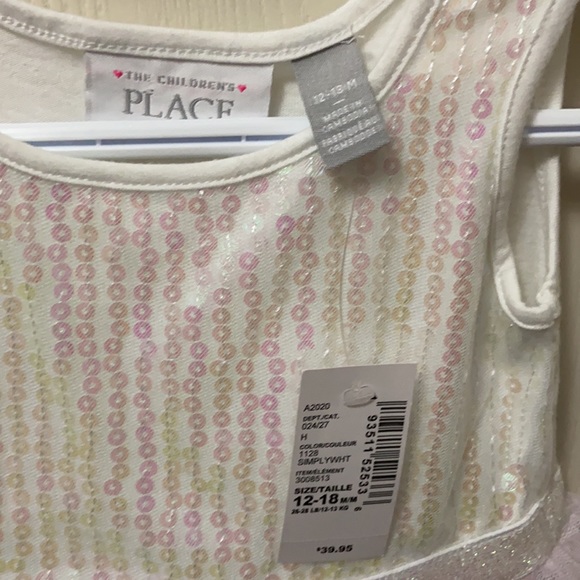 The Children’s Place White & Pastel Tulle Dress - Picture 5 of 5